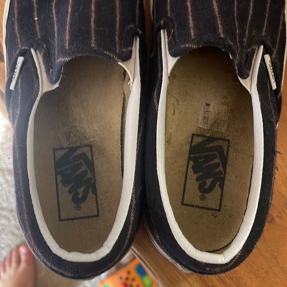 Pinstripe Slip On Vans - Picture 5 of 6